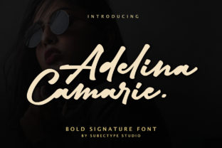 Adelina Camarie Font for Editorial Design