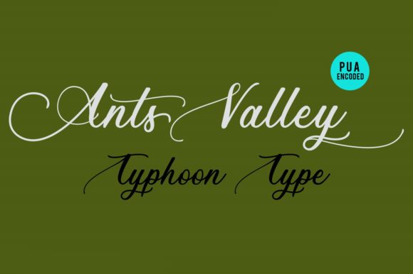 Ants Valley: A Sweet Script Font for Branding