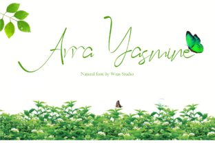 Arra Yasmine: A Handwritten Font for Branding