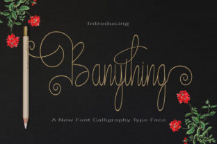 Banything: The Handwritten Font for Crafters