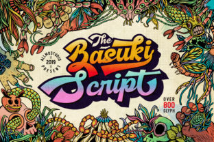 Basuki Font: Bold Handwritten Style for Brands