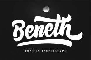 Beneth Font: A Handwritten Typeface for Modern Web Design