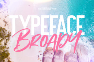 Broady Duo: A Fresh Font for Crafters