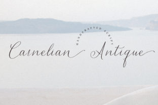 Carnelian Antique: A Timeless Script Font for Makers