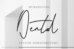 Dental Font: A Charming Typeface for Crafters