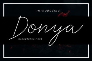 Donya: A Handwritten Font for Modern Web Design