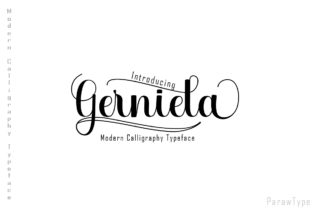 Gerniela: A Charming Handwritten Font for Editorial Design