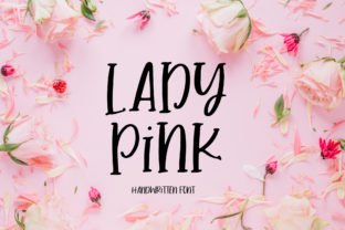 Lady Pink Font: Sweet Script for Crafters