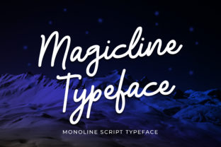 Magicline: A Script Font for Digital Branding