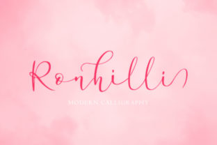 Ronhilli: A Handwritten Font for Editorial Design
