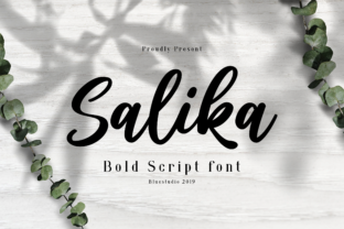Salika: A Handwritten Font for Editorial Design