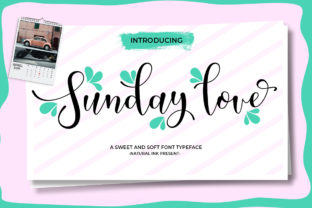 Sunday Love Font: Modern Script for Editorial Design