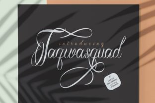 Taqwasquad: A Script Font That Elevates Brand Identity
