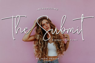 The Submit: A Script Font for Modern Campaigns
