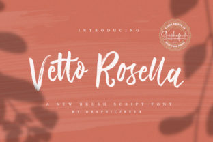 Vetto Rosella: A Script Font for Authentic Campaigns